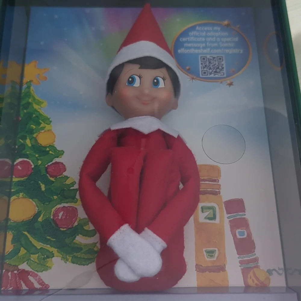 The Elf on the Shelf: A Christmas Tradition Illustrated Book & Scout Elf (Boy)
